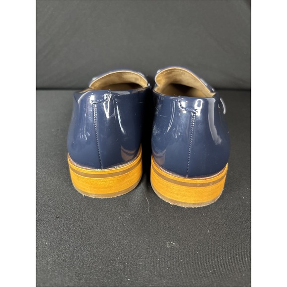 Aerosoles Women's Eden Patent Lather Loafer, Navy, Size 10 - Picture 6 of 8